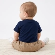 Tip Top Baby Little Dino T-Shirt &amp; Short Set &ndash; Navy Blue &amp; Khaki