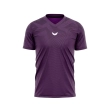 Wings T Shirt Ultra V Neck Short Sleeve Dri Fit Polyester - Purple