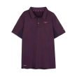 Nox Polo Pro Button Down Collar Breathable Polyester Elastane - Aubergine