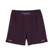 Nox Shorts Performance Men Pro Elastic Waistband Polyester Elastane - Deep Purple