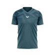Wings T Shirt AquaTide V Neck Short Sleeve Dri Fit - Petrol Blue
