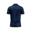 Wings T Shirt AquaTide V Neck Short Sleeve Dri Fit - Blue Black