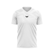 Wings T Shirt Whitewave V Neck Short Sleeve Dri Fit Polyester - White