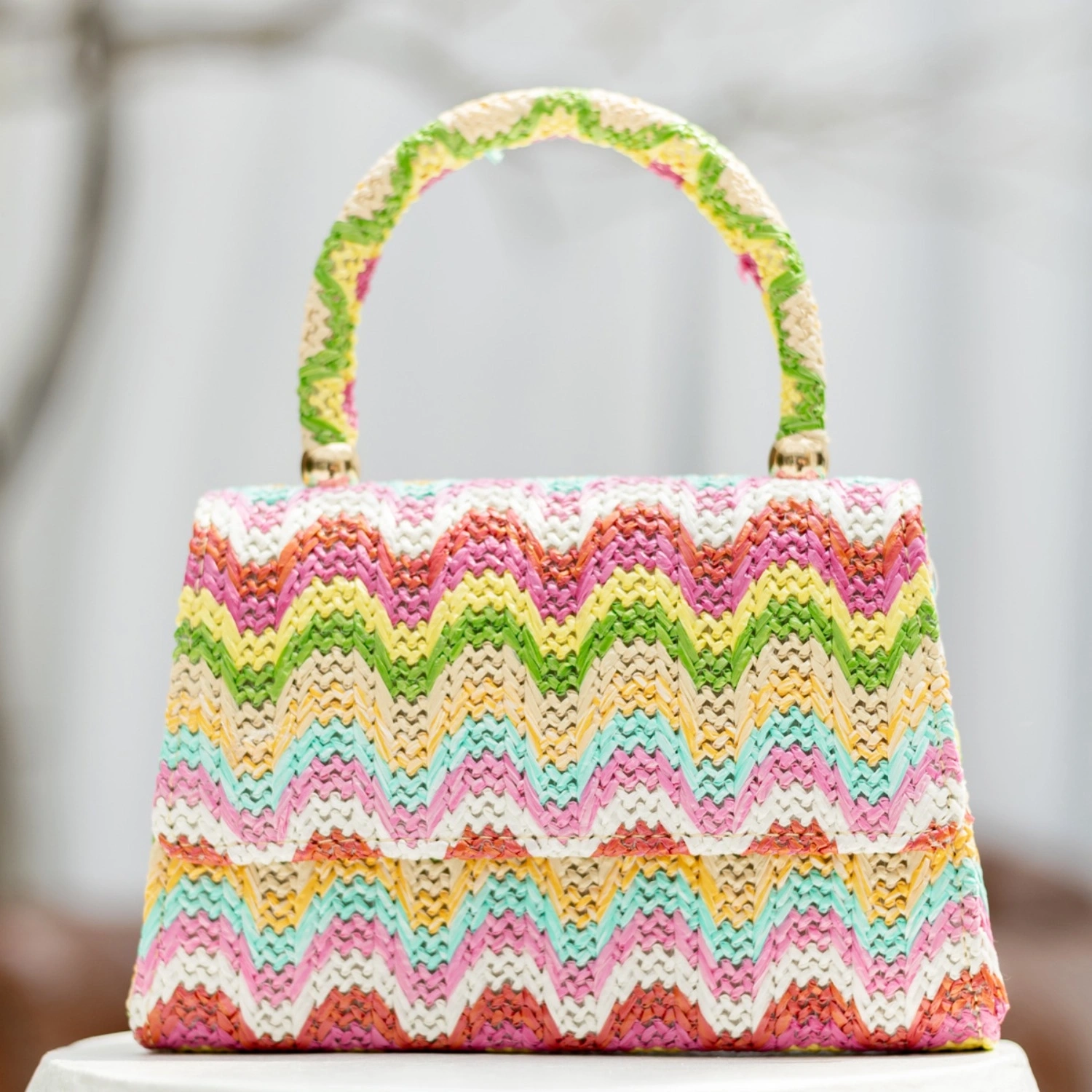 حقيبة يد إيبيزا كارنيفال - متعددة الألوان