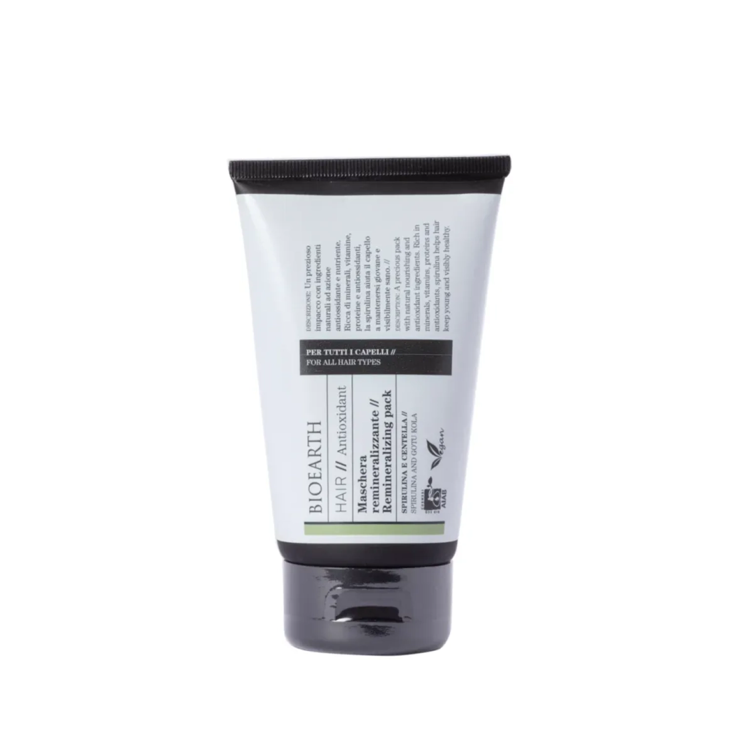 Bioearth Antioxidant Remineralizing Hair Pack 150ML&ndash; Deep Conditioning Hair Pack for Antioxidant Defense, Strength &amp; Vitality