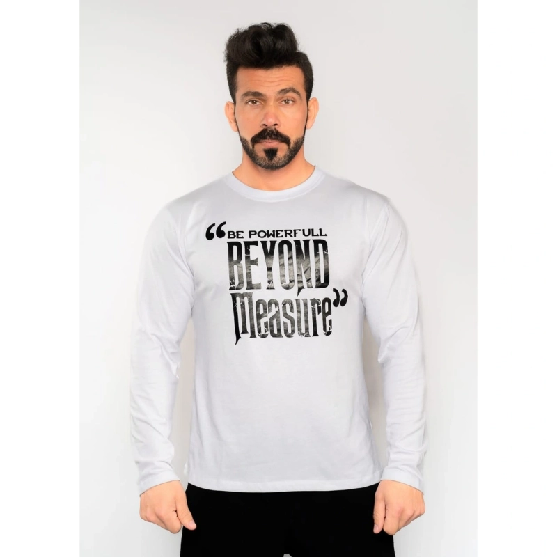 BPBM White Color Long Sleeve Shirt - White