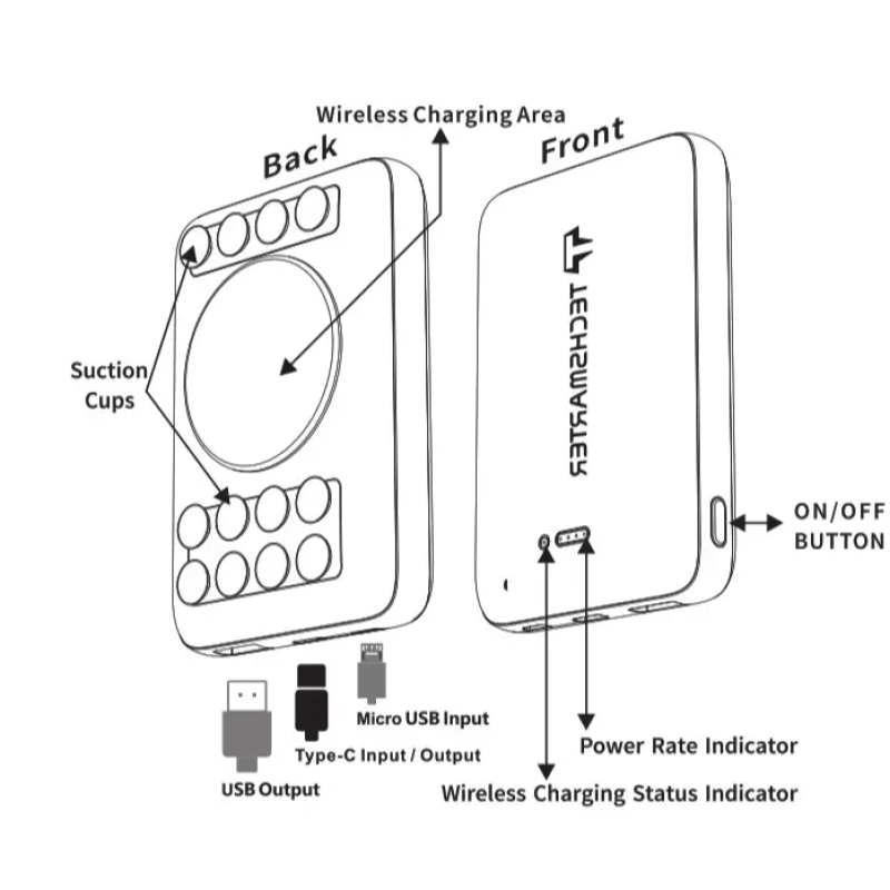 TS Bar 8000 Wireless With Suction