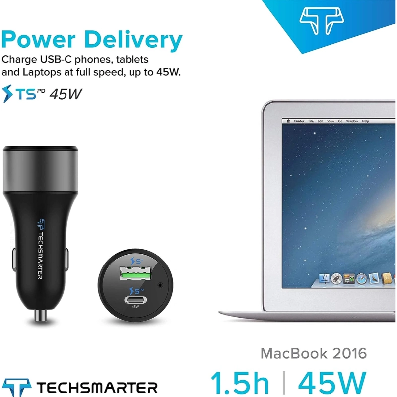 TSMPH 63W CAR CHARGER