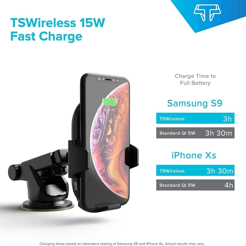 TSMPH 15 W WIRELESS CAR CHARGER