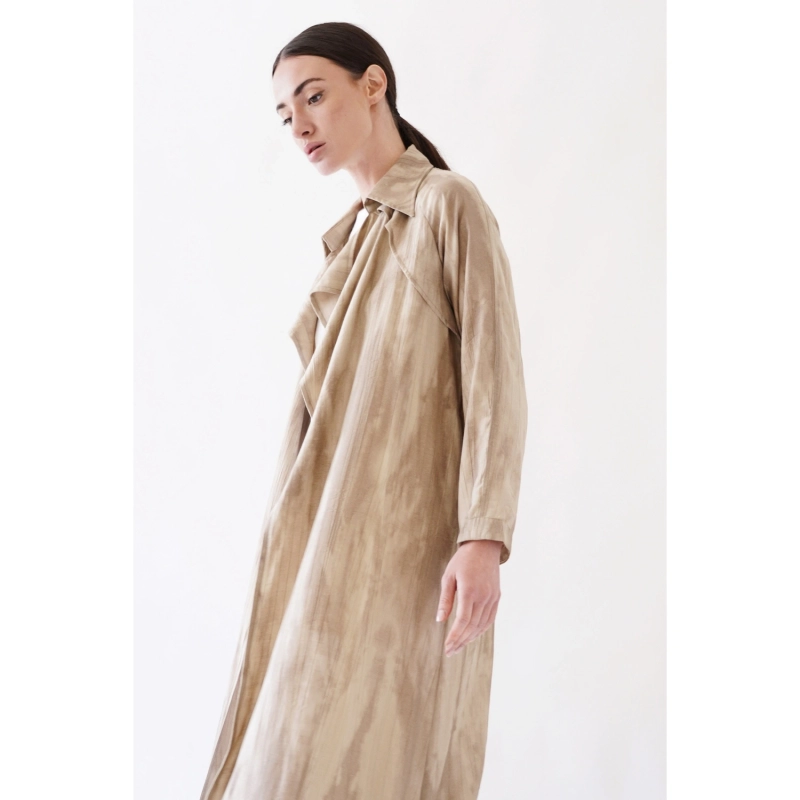 Printed Cardigan - Beige