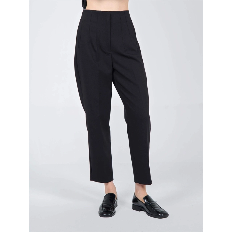 BG DART DETAILED WRIST LENGTH PANTS