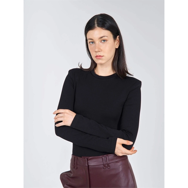 Long Sleeve Body with Shoulder Padding