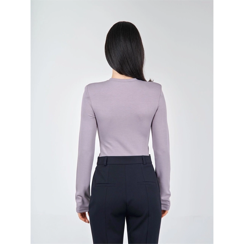 Long Sleeve Body with Shoulder Padding