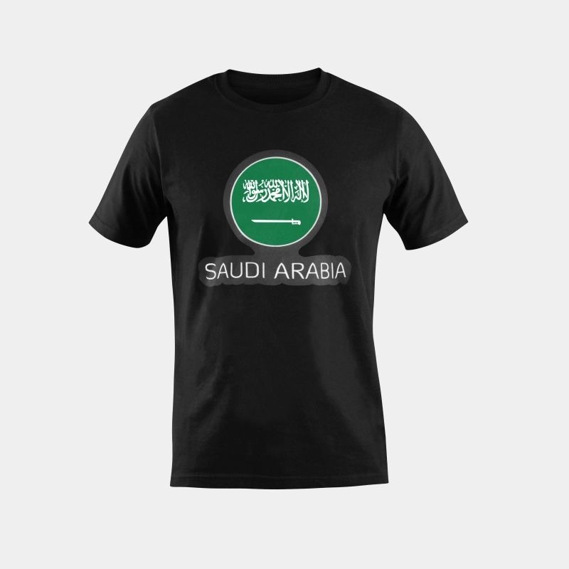 تي شيرت مضئ - السعودية