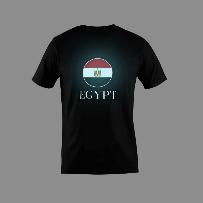 تي شيرت مضئ - مصر