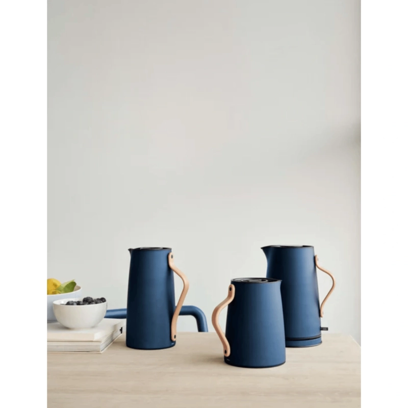 Emma Vacuum Jug,Tea - Dark Blue - 1L