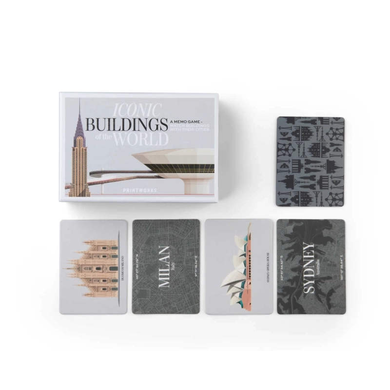 Memo Game - Iconic Buildings