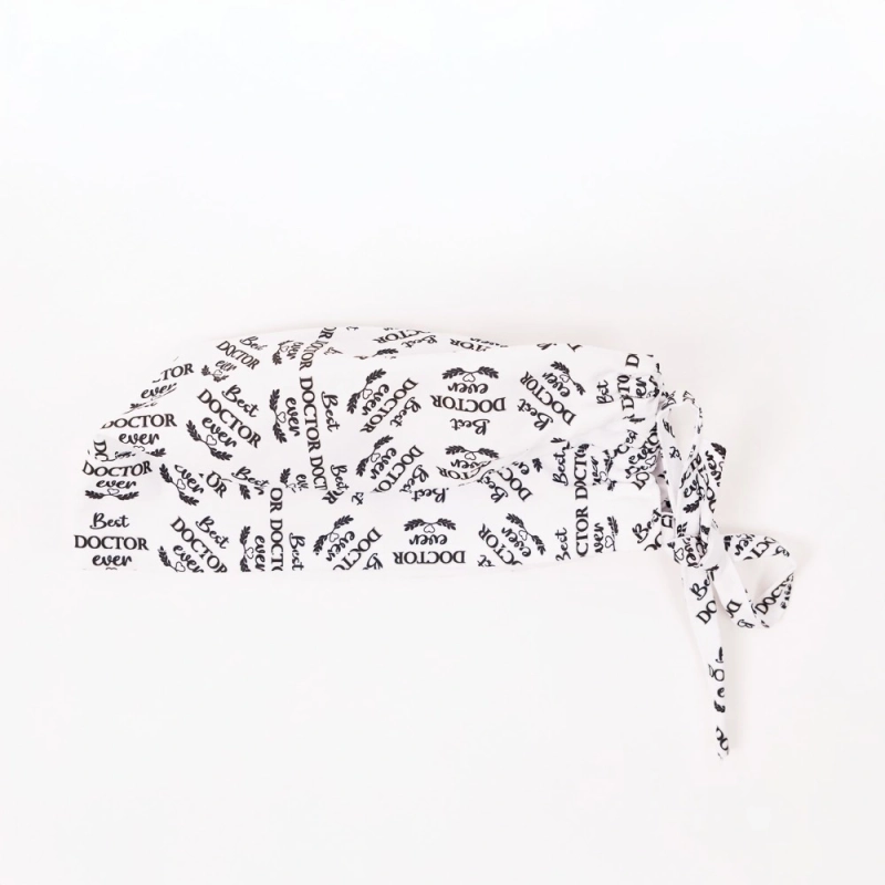 Printed Medical Scrub Cap