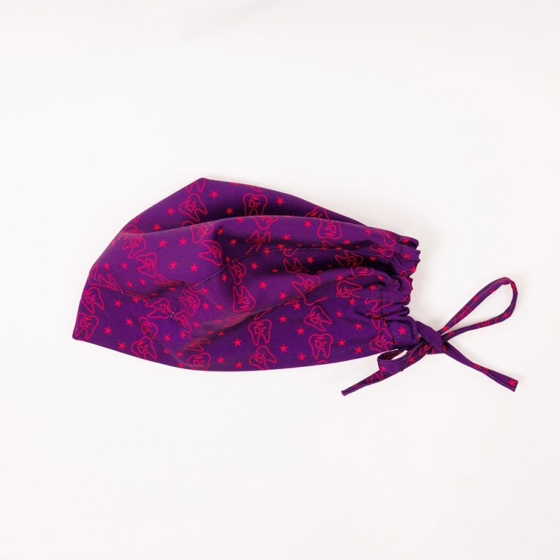 Printed Medical Scrub Cap