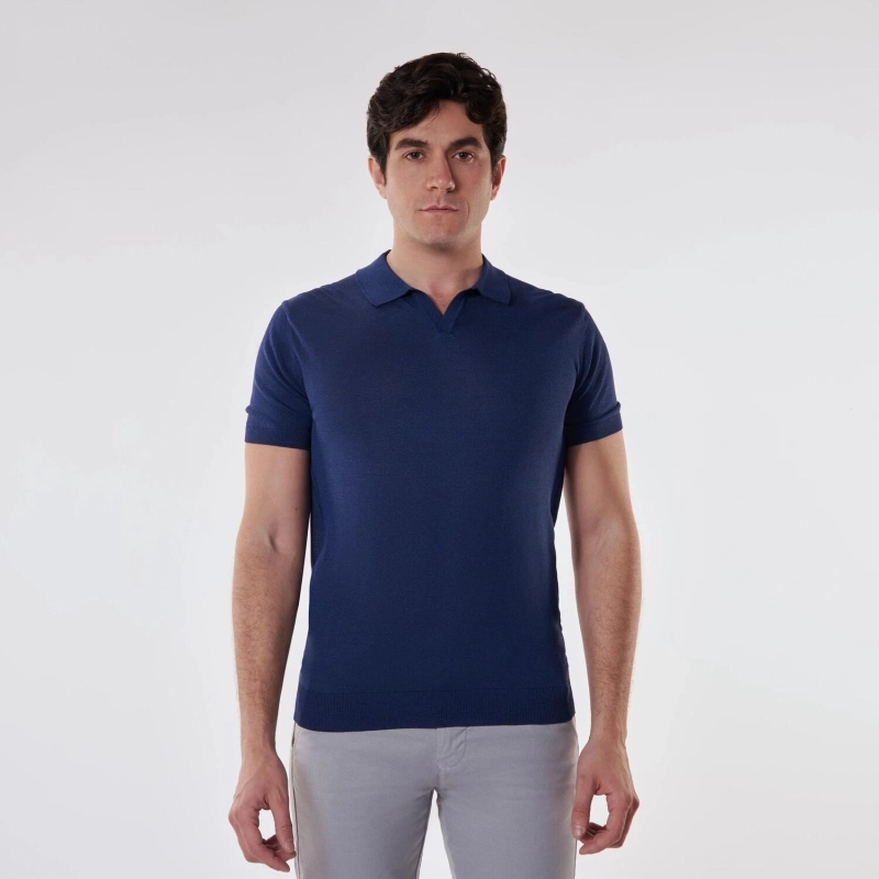 Men's Polo-Shirt - Navy
