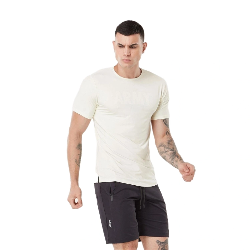 Men's Limited Edition T-Shirt  UV Anti-Odor - Pale Yellow