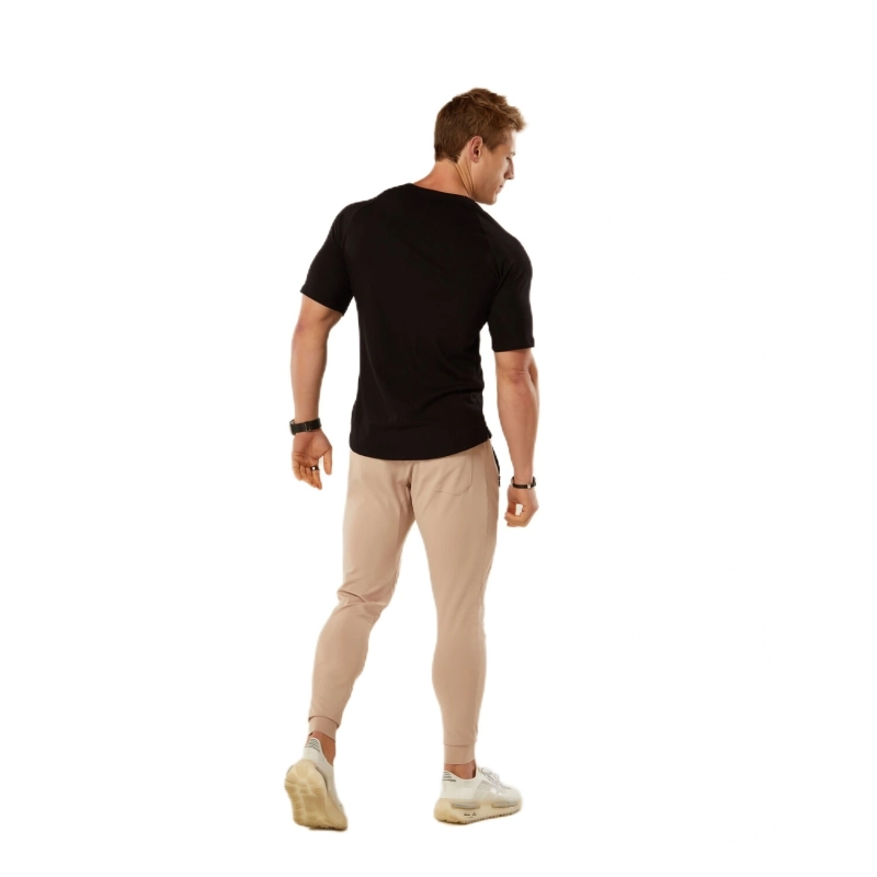 Men's Cotton Tag Training T-Shirt - Black