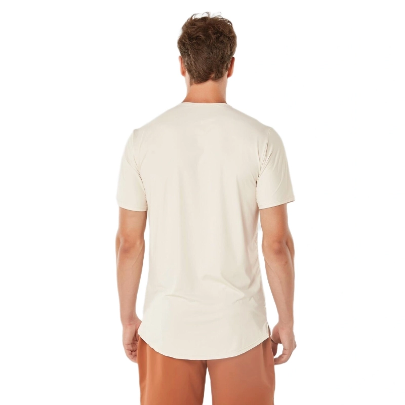 Men's Dry Training T-Shirt UV Anti-Odor - Light Beige