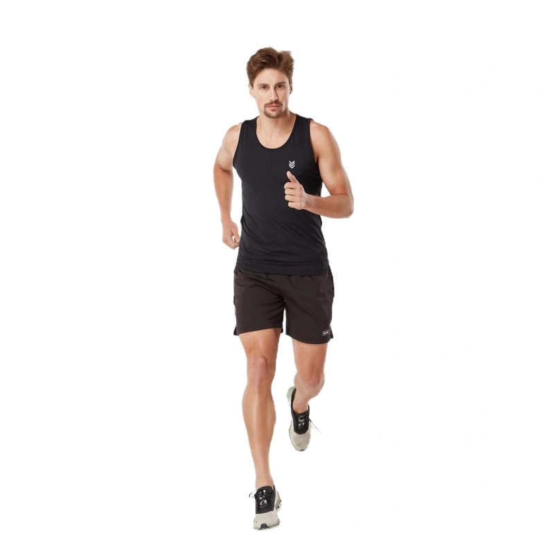 Men's Dry Fit Tank Top UV Anti-Odor - Black