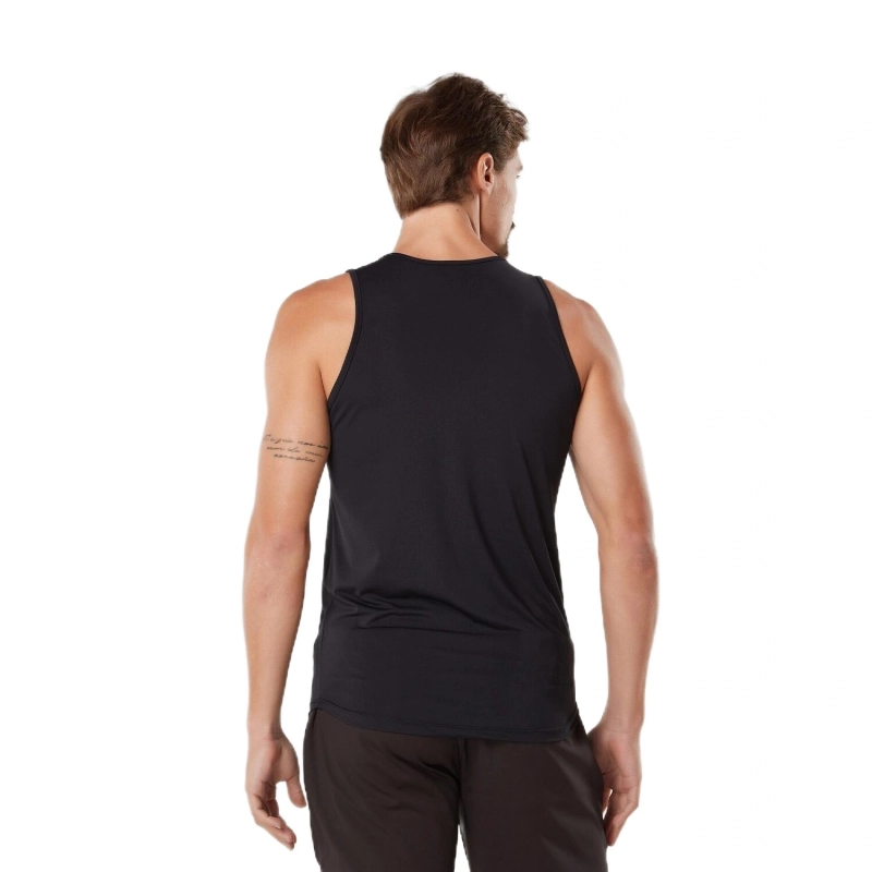 Men's Dry Fit Tank Top UV Anti-Odor - Black