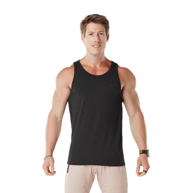 Men's Tech Modal Training Tank Top - Black