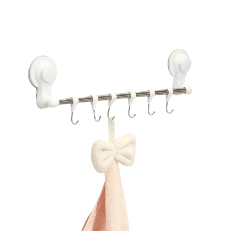 Powerful Wall Suction 6-Into-1 Hook