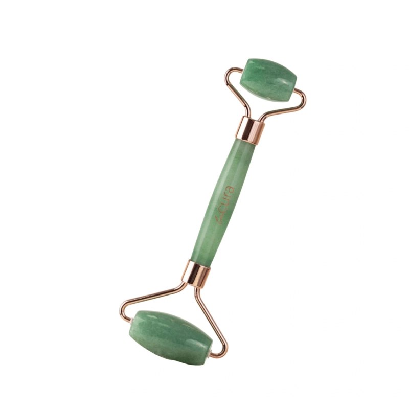 Aventurine Dual-Action Face Roller &mdash; Natural Holistic Care - Green