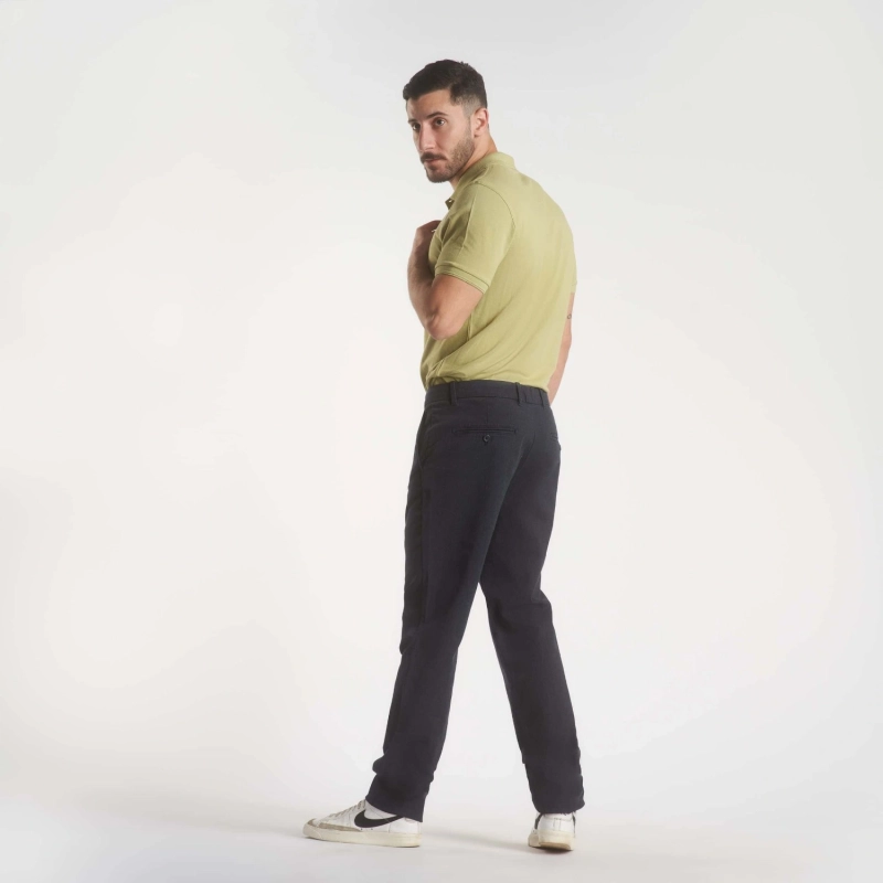 Men's Gabardine Pants - Navy