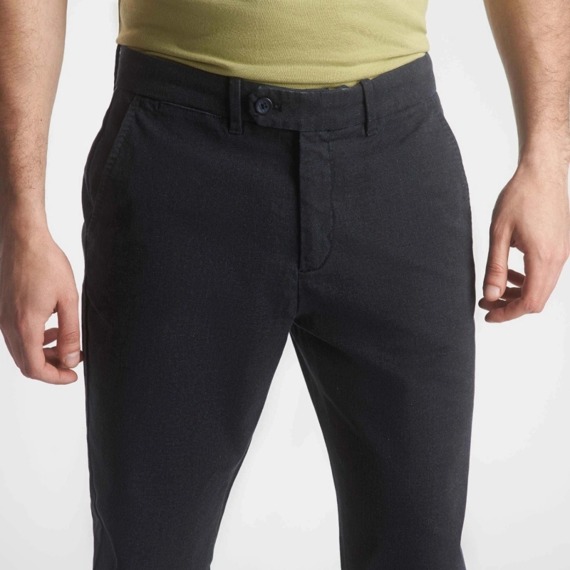 Men's Gabardine Pants - Navy