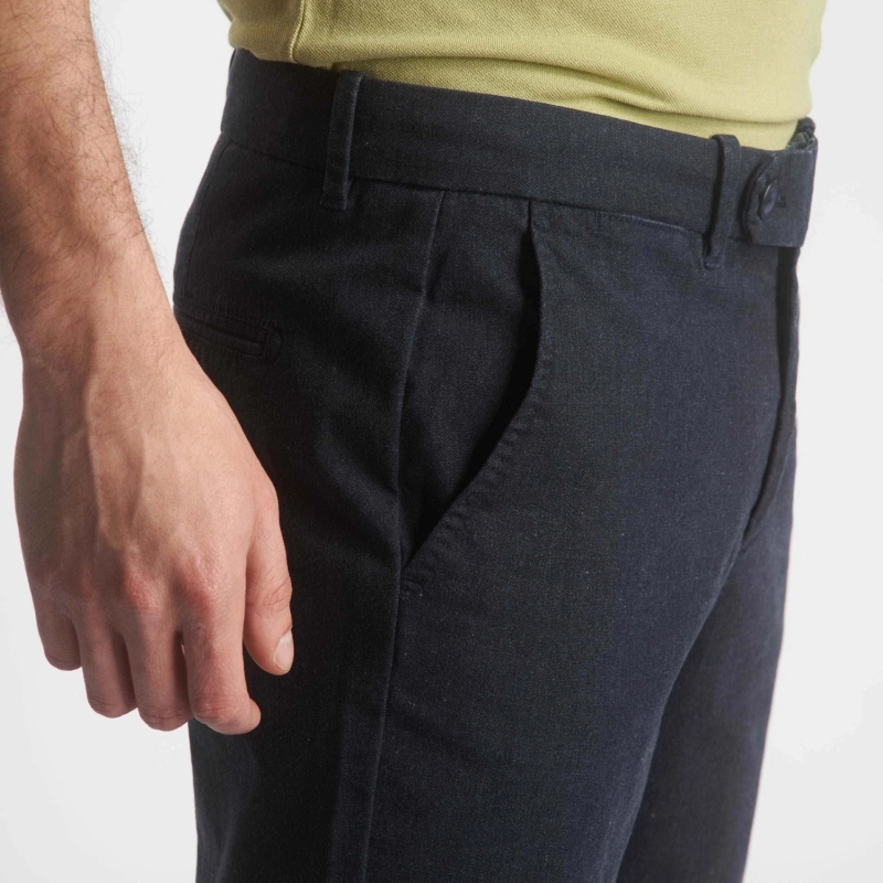 Men's Gabardine Pants - Navy