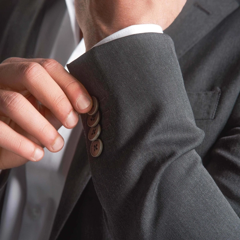Men's Classic Suit - Charcoal Chanee