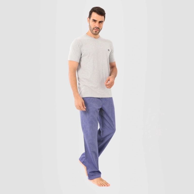 Men's Short Sleeve Pajama Set