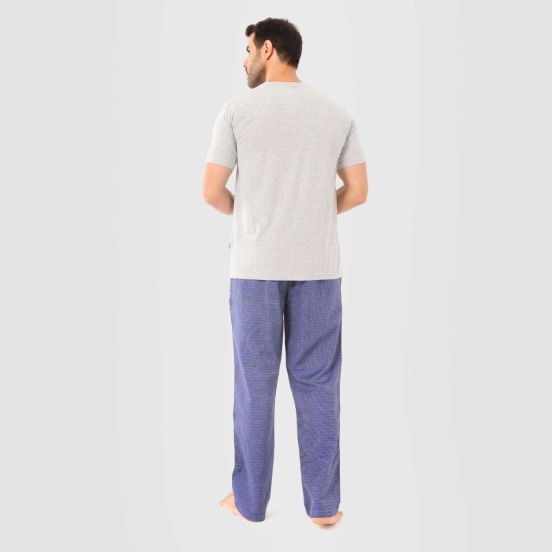 Men's Short Sleeve Pajama Set