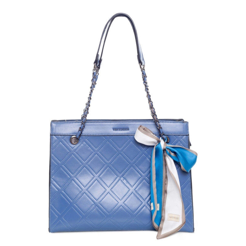 Aseel Tote Bag - Nila Blue