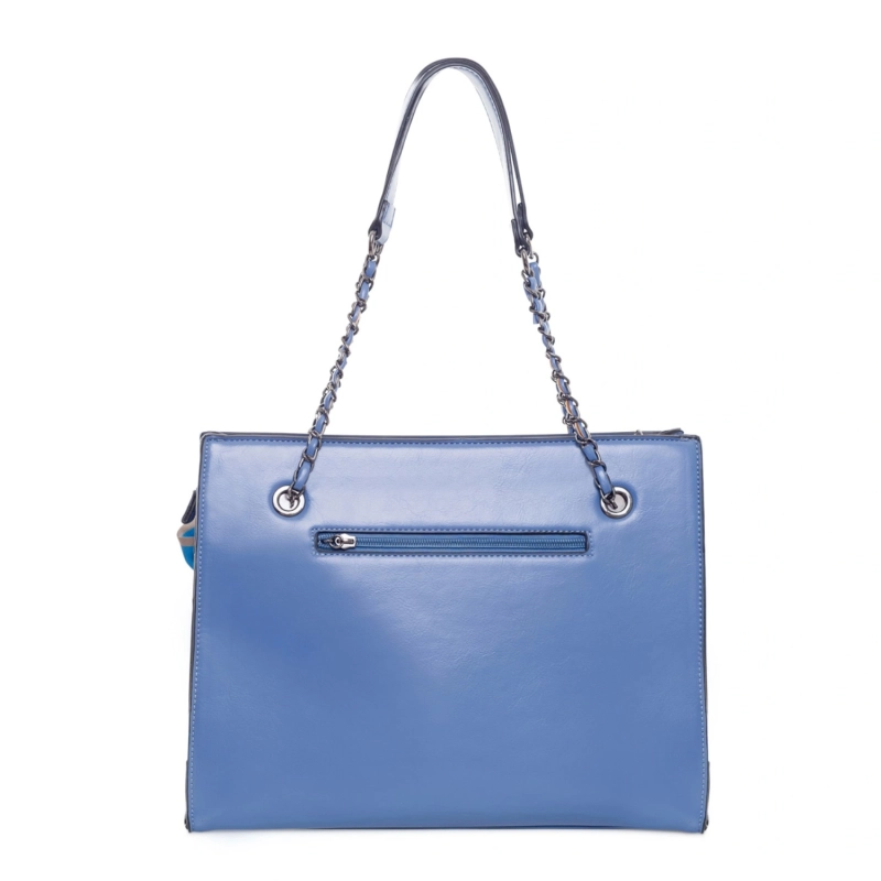 Aseel Tote Bag - Nila Blue