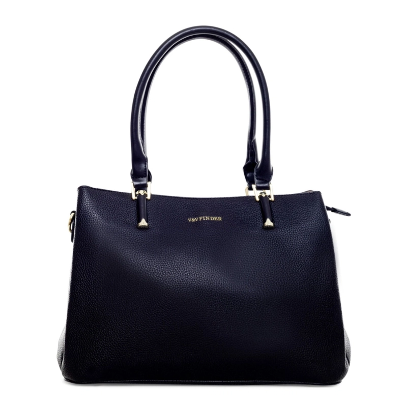 Delvia Tote Bag - Obsidian Black