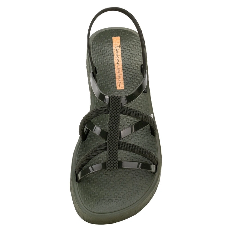 Women's Sandal Flat Ipanema Olive