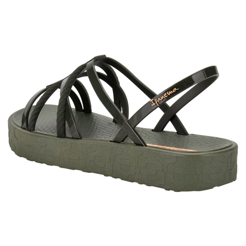 Women's Sandal Flat Ipanema Olive