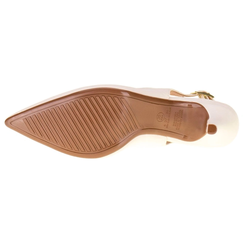 Women's Slingback Heel Ivory