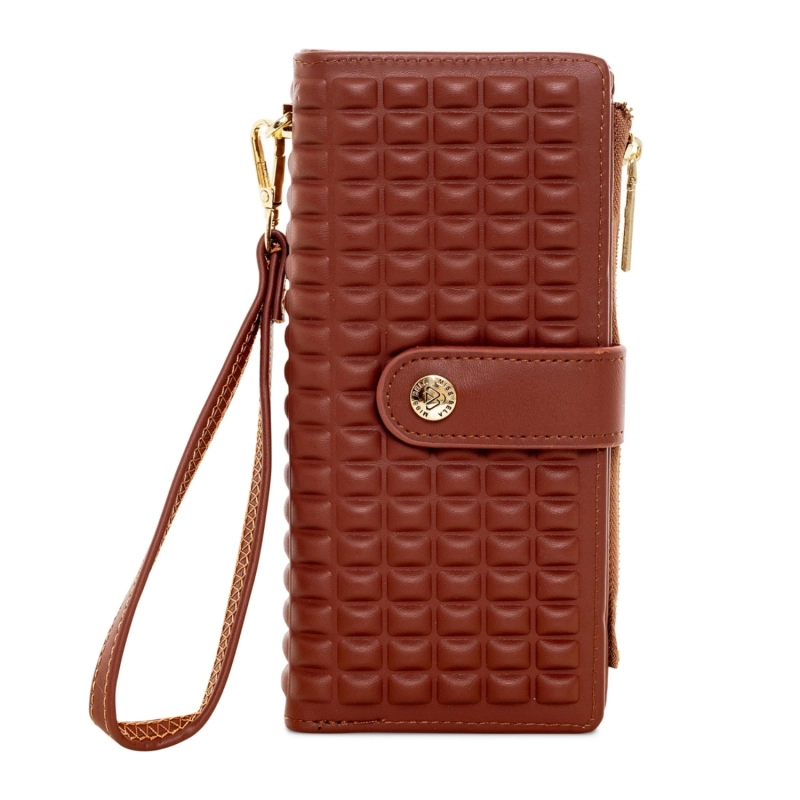 Lunari Wallet - Cedar Brown
