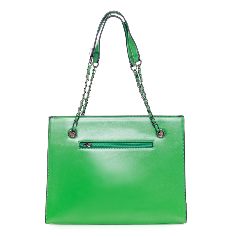 Aseel Tote Bag - Verdant Green