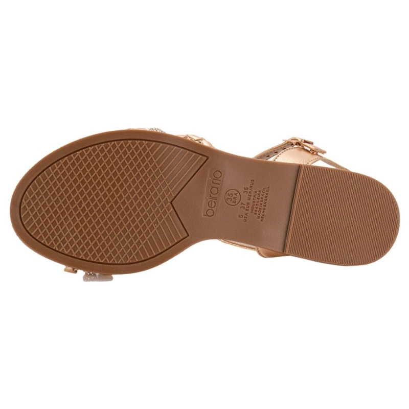 Women's Sandal Flat  Rose Gold