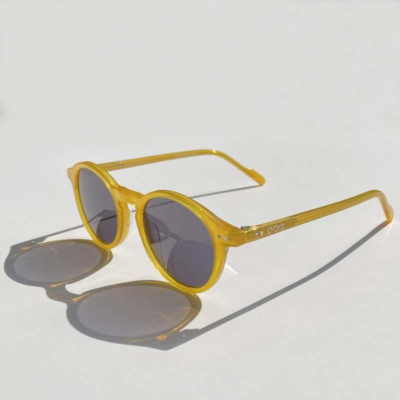 Unisex Jamie Orange Crystal &amp; Smoke