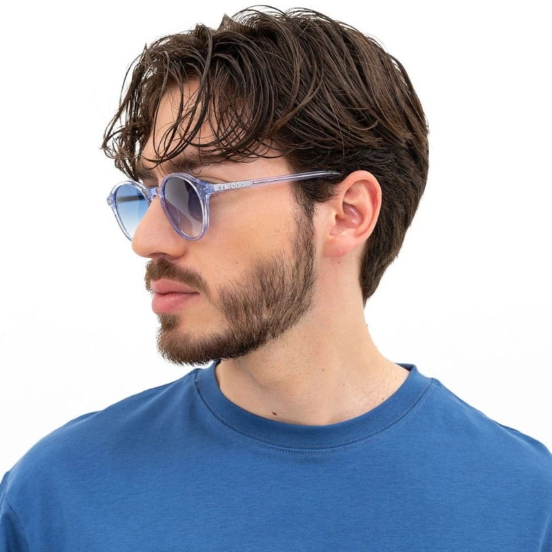 Unisex Jamie Ice Blue Crystal &amp; Blue