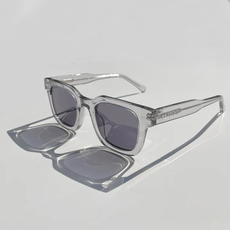 Unisex Illusion Ice Grey Crystal &amp; Smoke